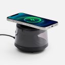 Bluetooth-колонка с подсветкой и беспроводной зарядкой Quantum Bluetooth-колонка с подсветкой и беспроводной зарядкой Quantum
