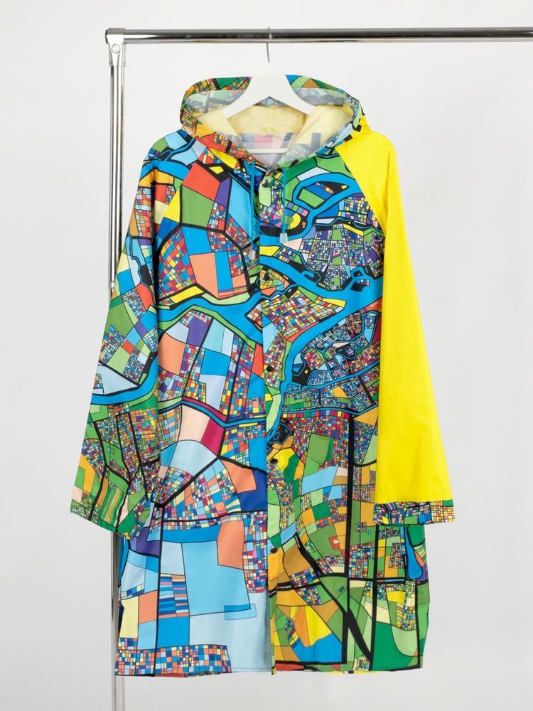 Дождевик классический RainCoat на заказ, разноцветный