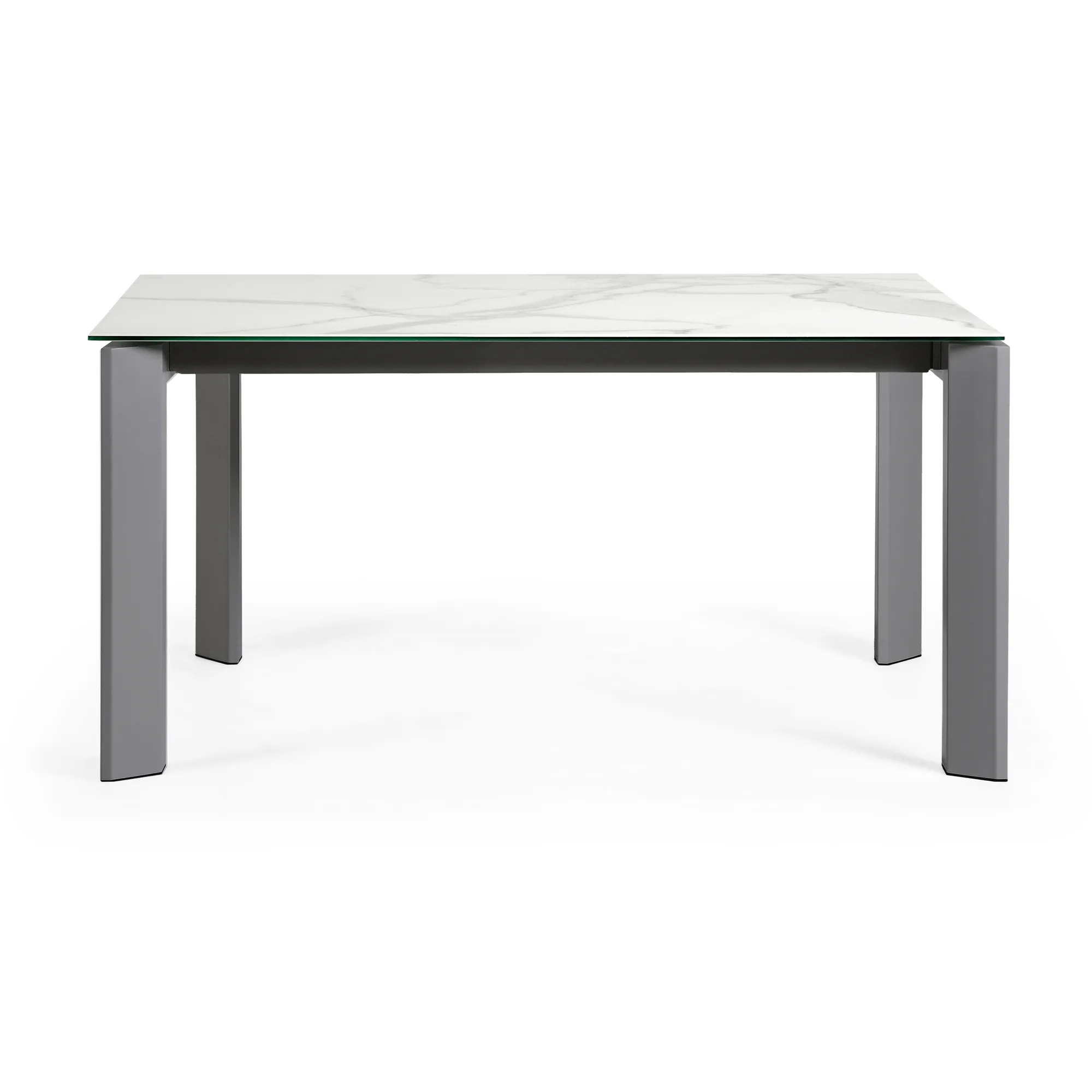 Стол Atta 160 (220) x90 антрацит, керамика