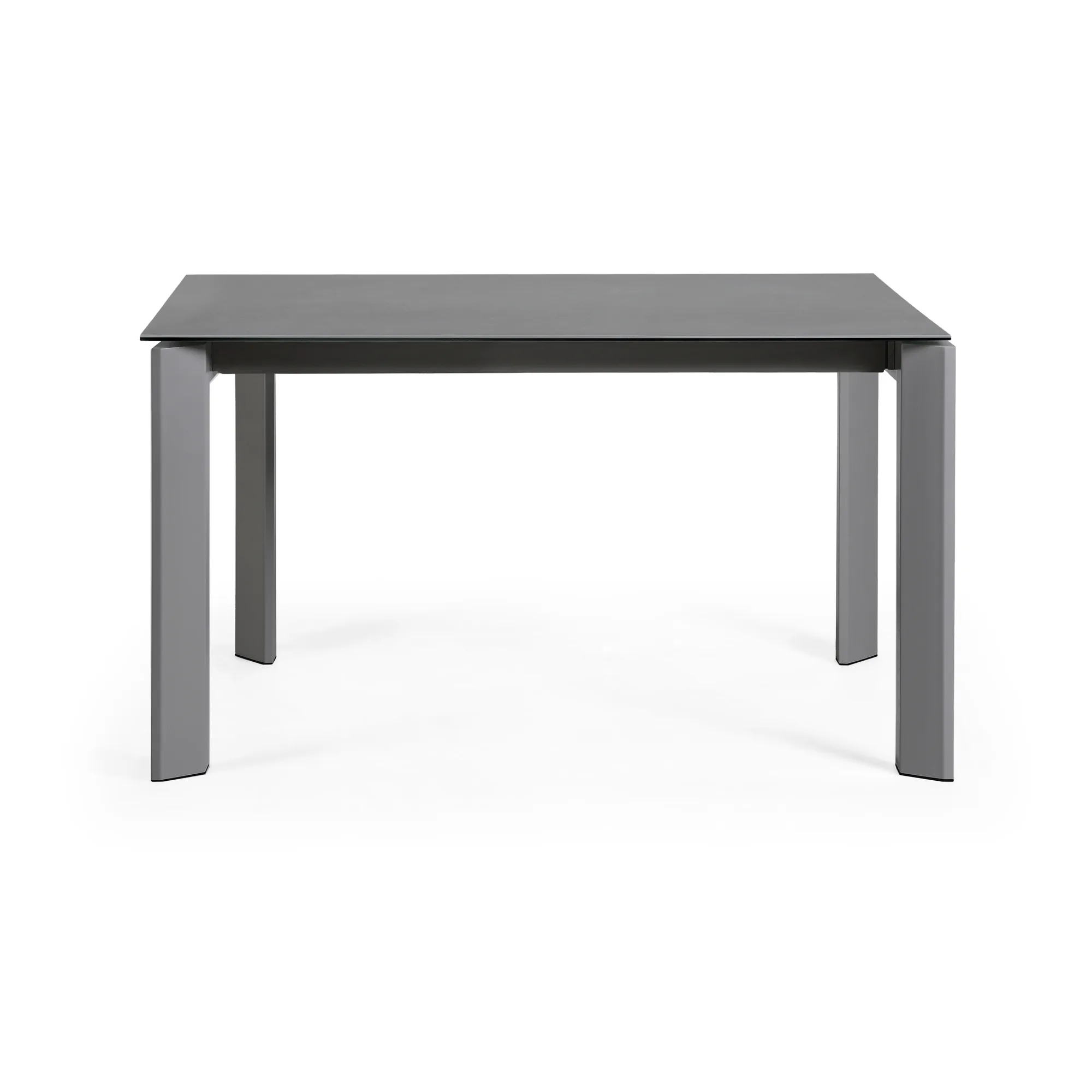 Стол Atta 140 (200) x90 антрацит керамика