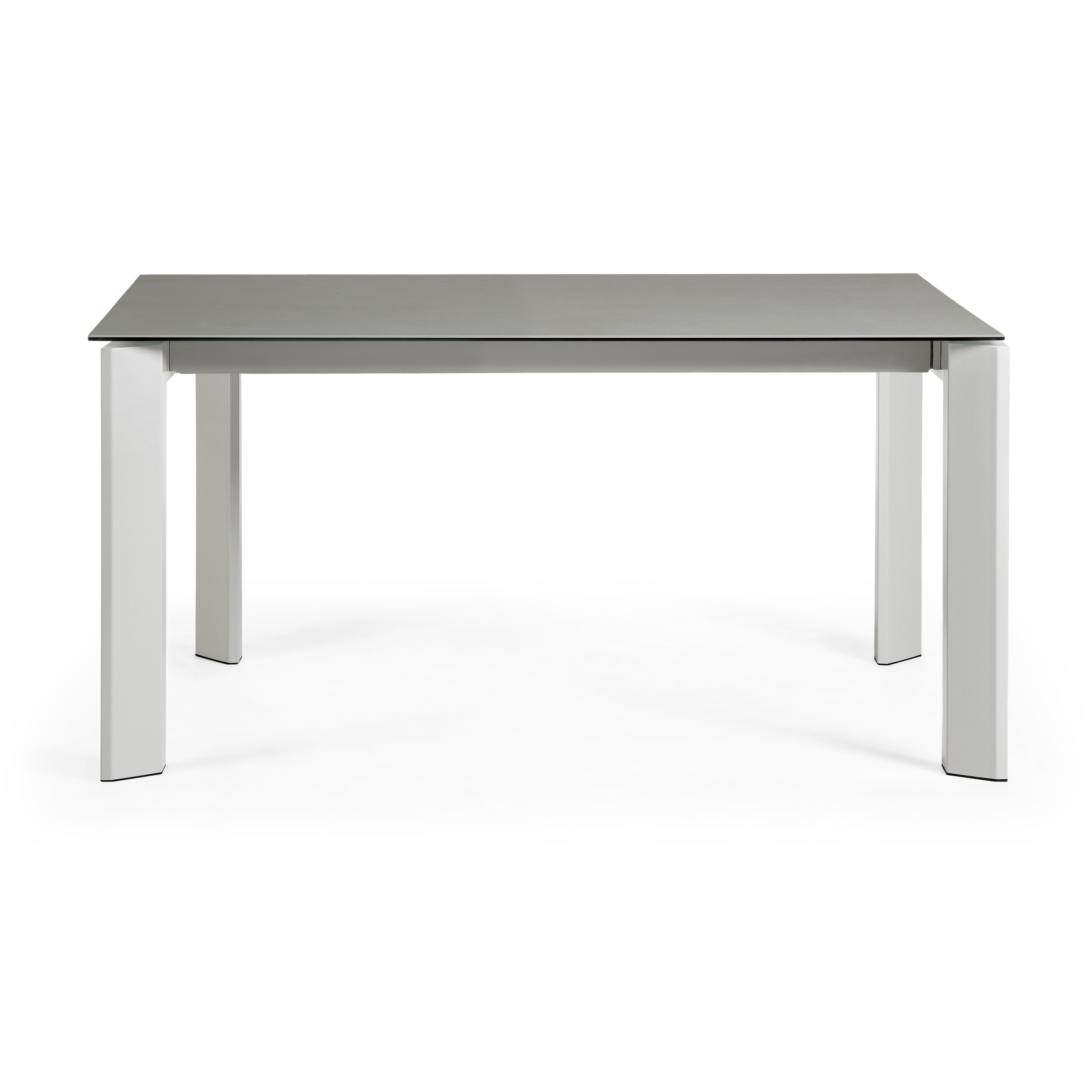 Стол Atta160 (220) x90 серый керамика