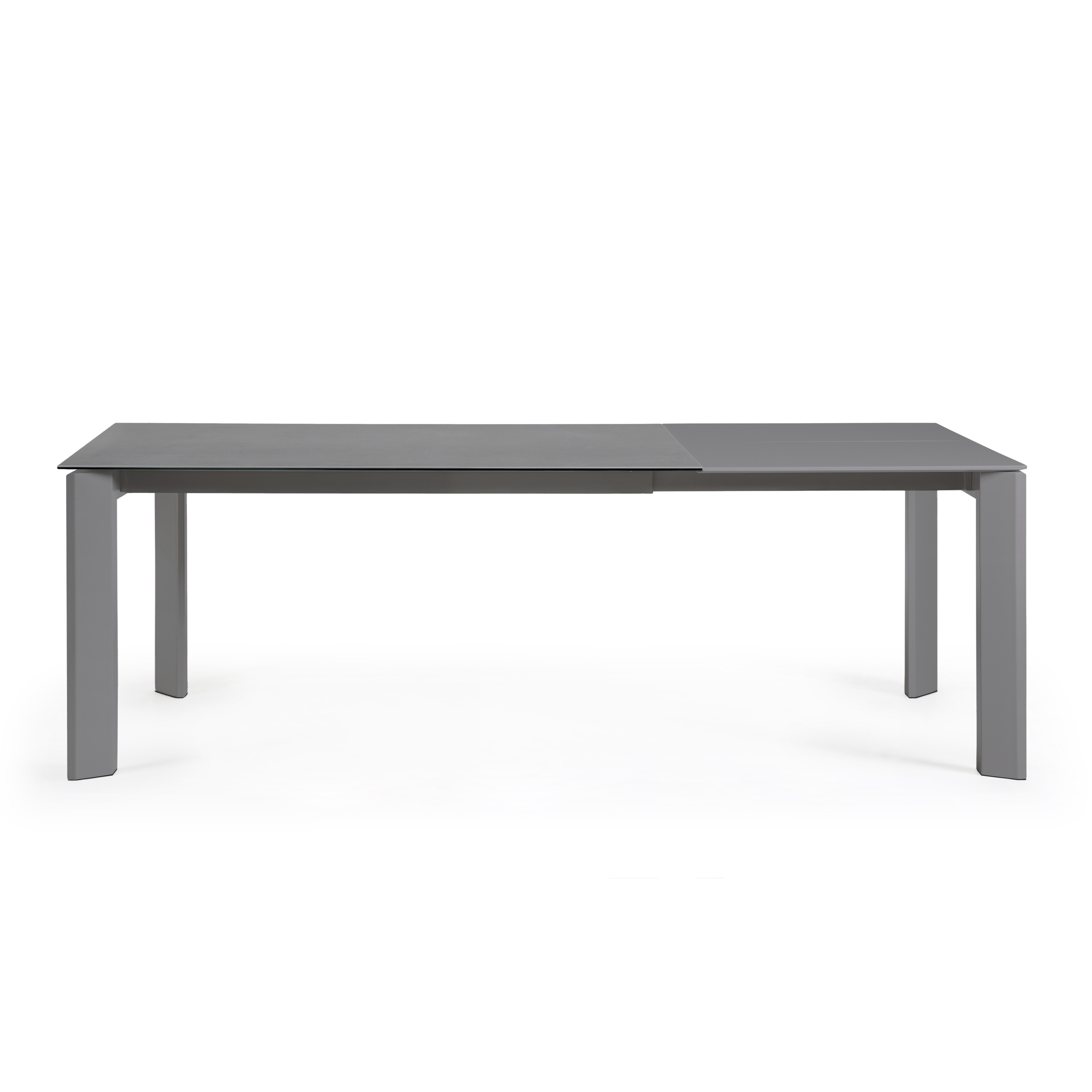 Стол Atta 160 (220) x90 графит керамический