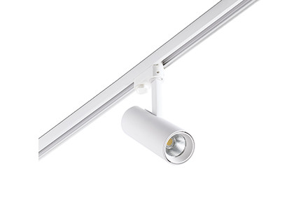 Трековый светильник LEAK SMALL белый LED 12W 4000K 60є