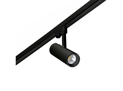 Трековый светильник Small Leak черный LED 7W 2700K 60є