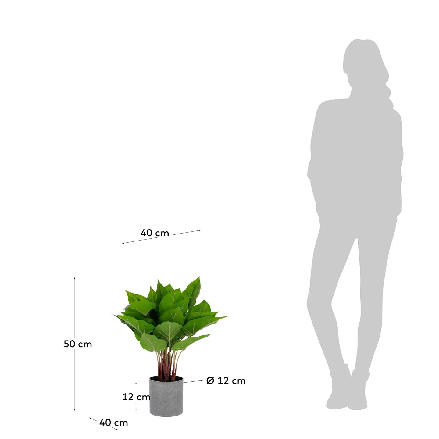 Flower Искусственный антуриум 45 см