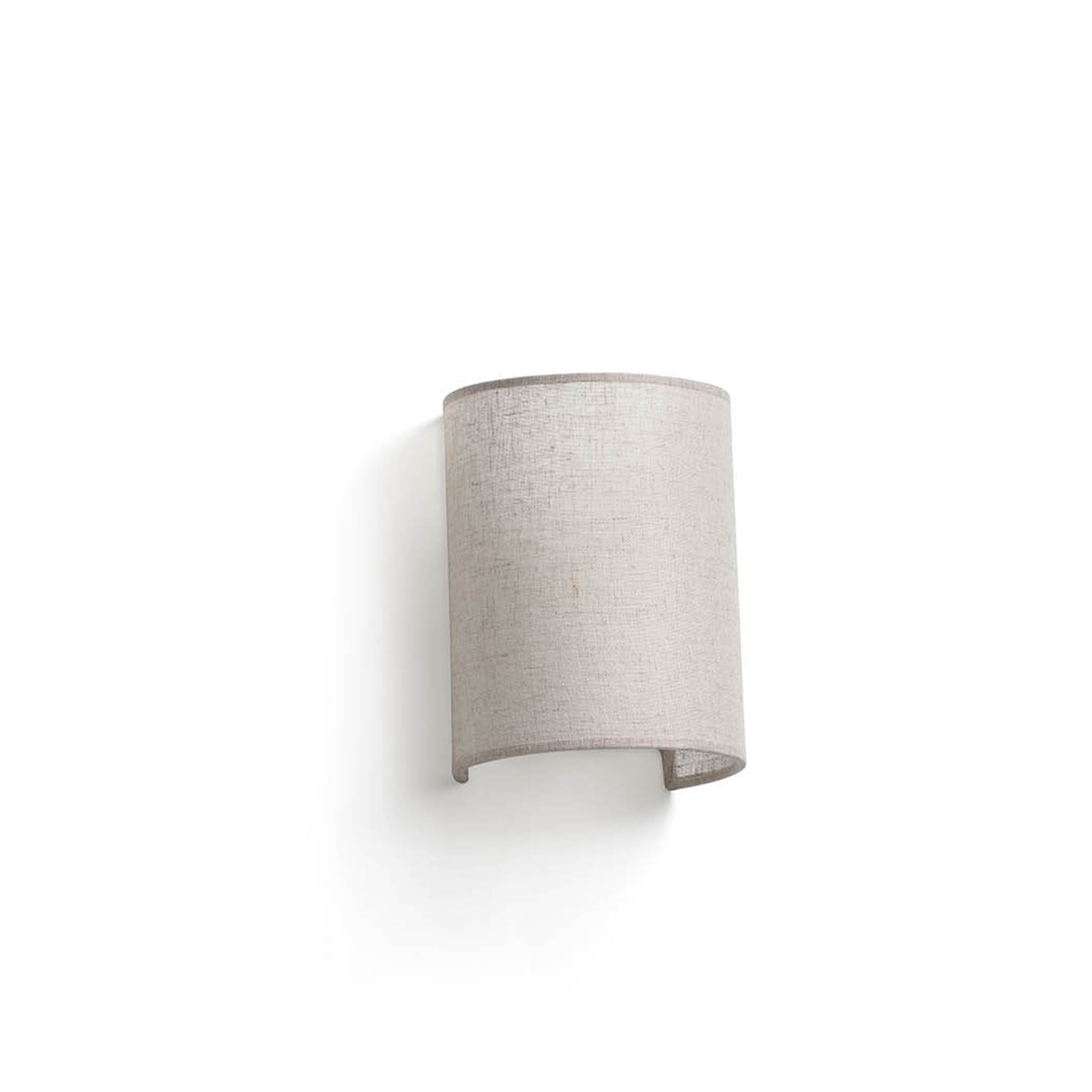 Настенный светильник Otton R Round Linen вертикальный 1xE27