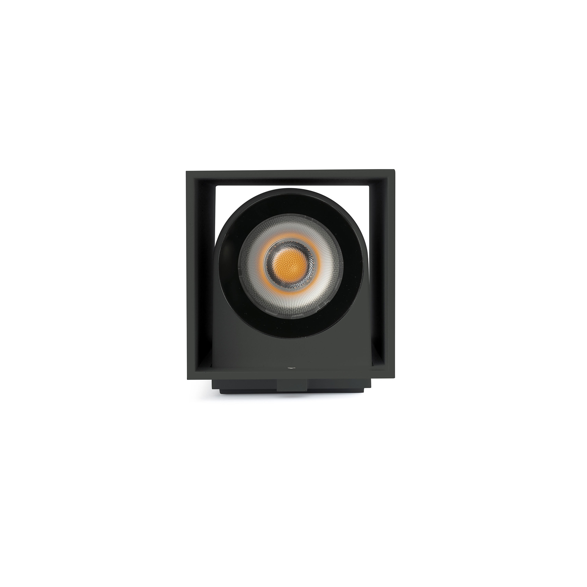 KOV Уличный настенный светильник черный LED 2x6W 3000K 34°/14°
