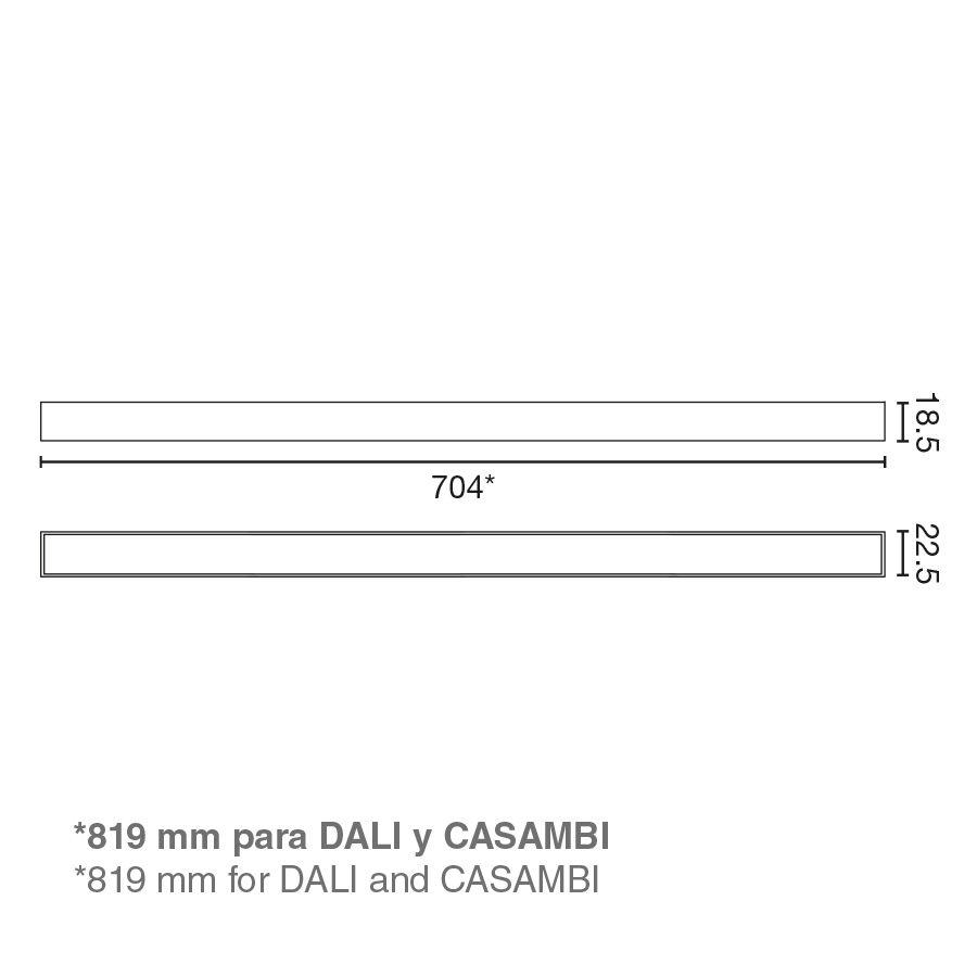 Трековый светильник NESO SLIM LINE-70 2700K черный