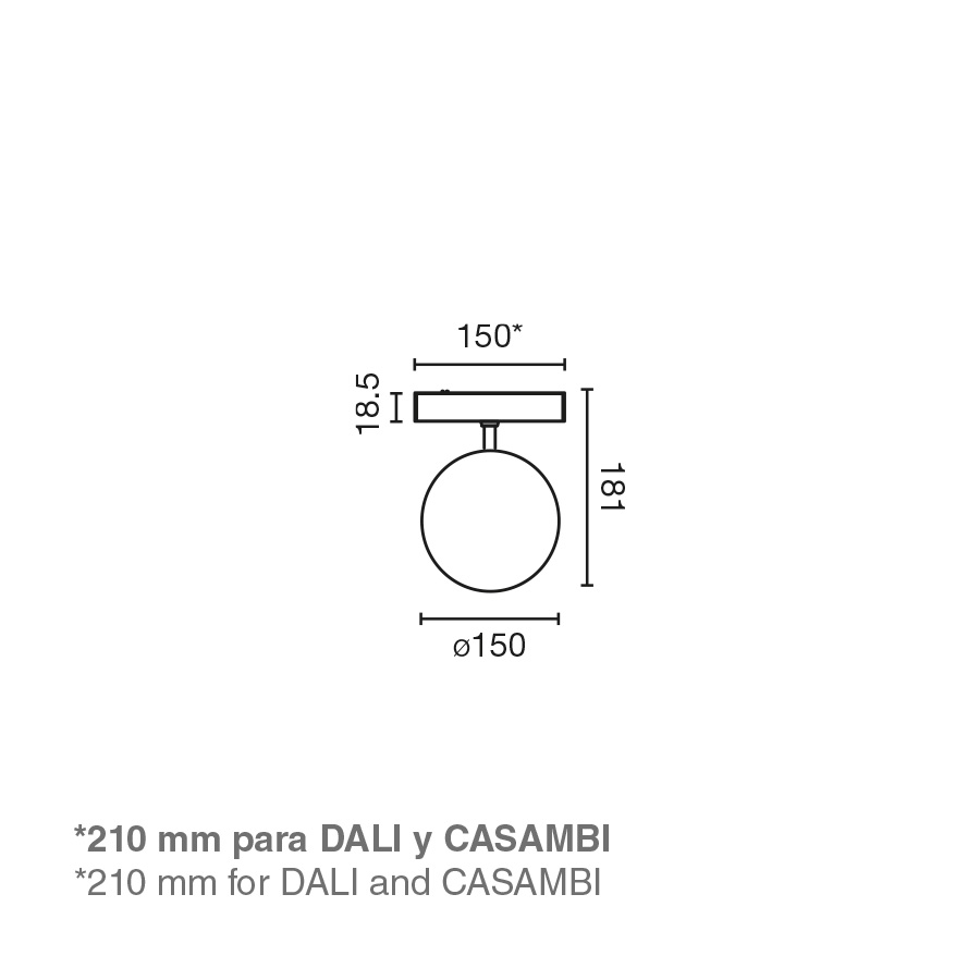 Трековый светильник NESO SLIM UNIK 2700K черный DALI