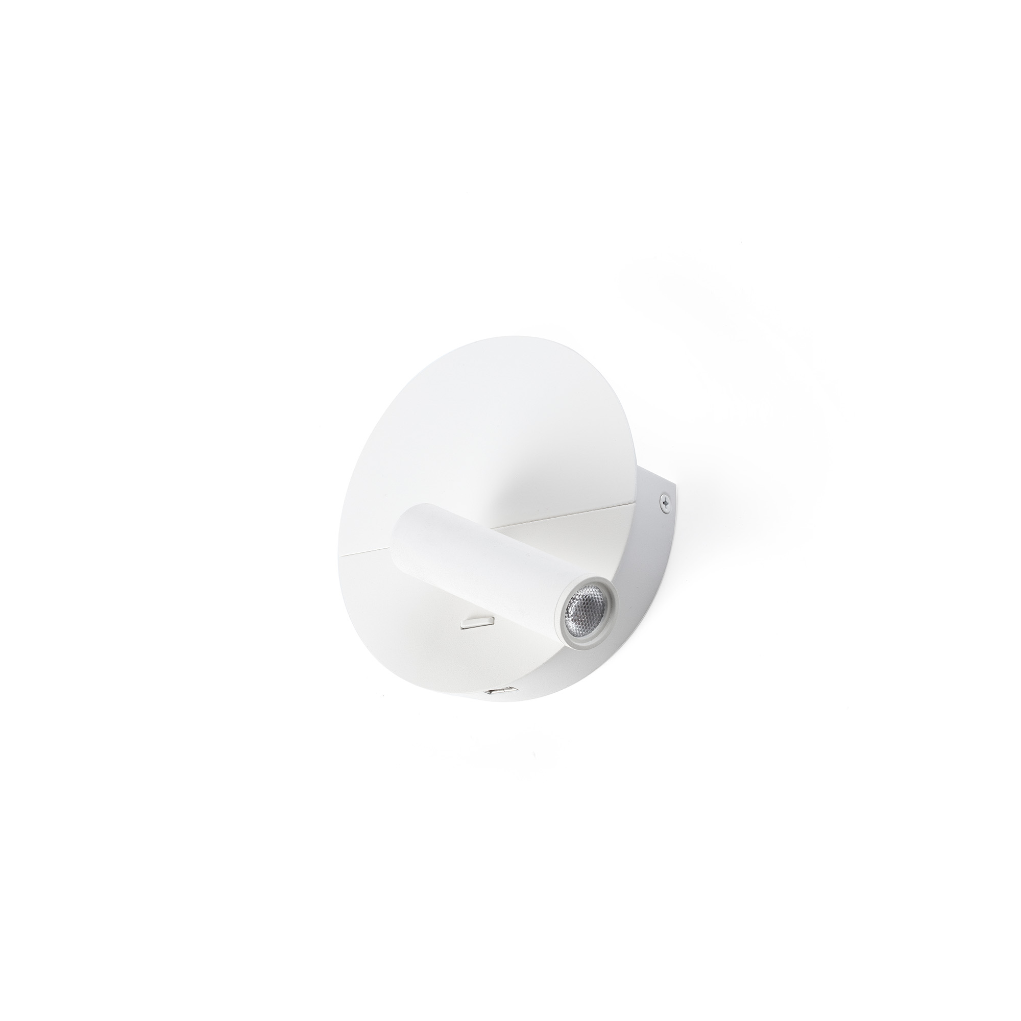 DUAS Бра с ридером белый USB C LED 3W 2700K