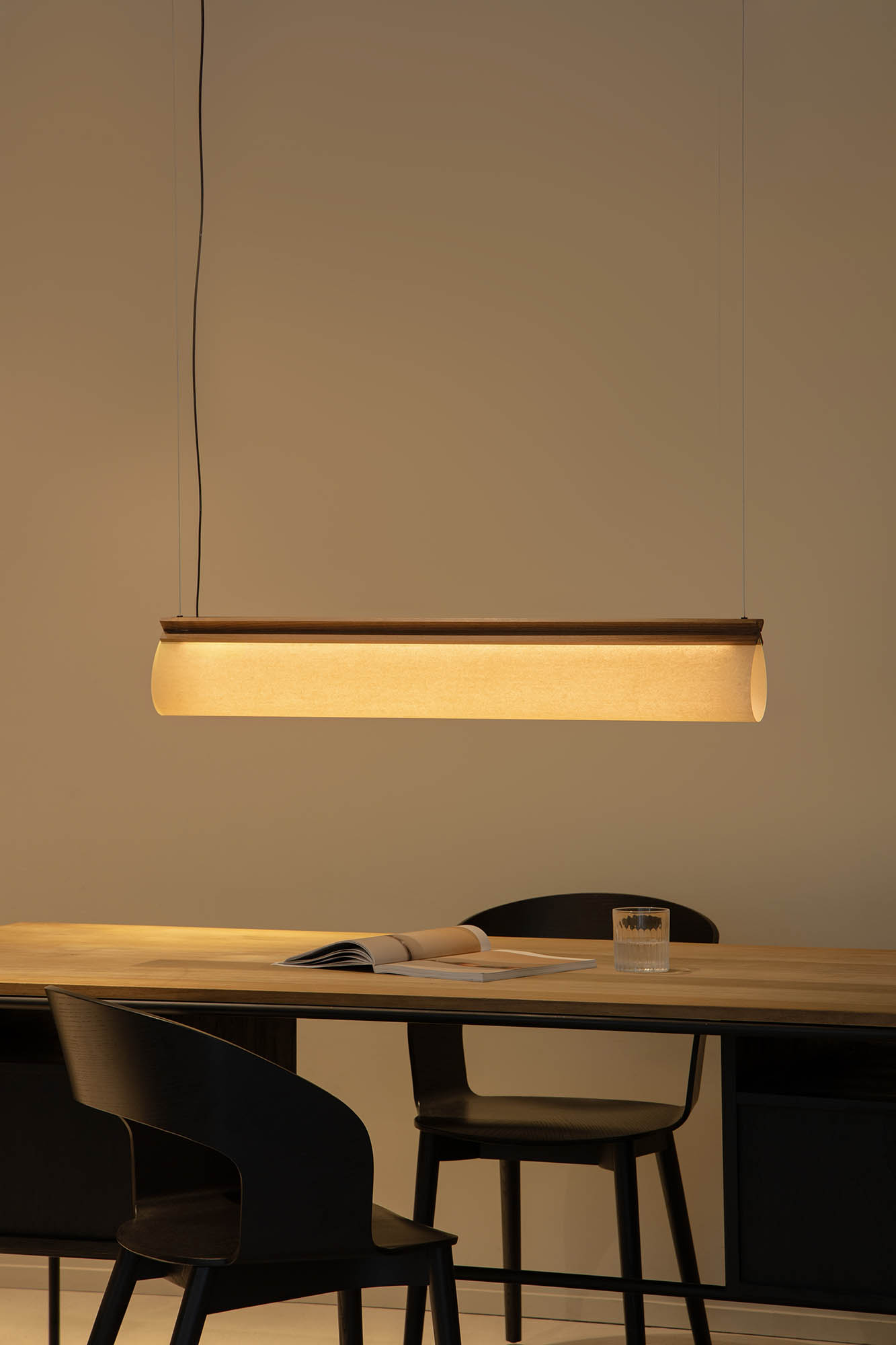 CATA Подвесной светильник орех SMD LED 15W 2200K