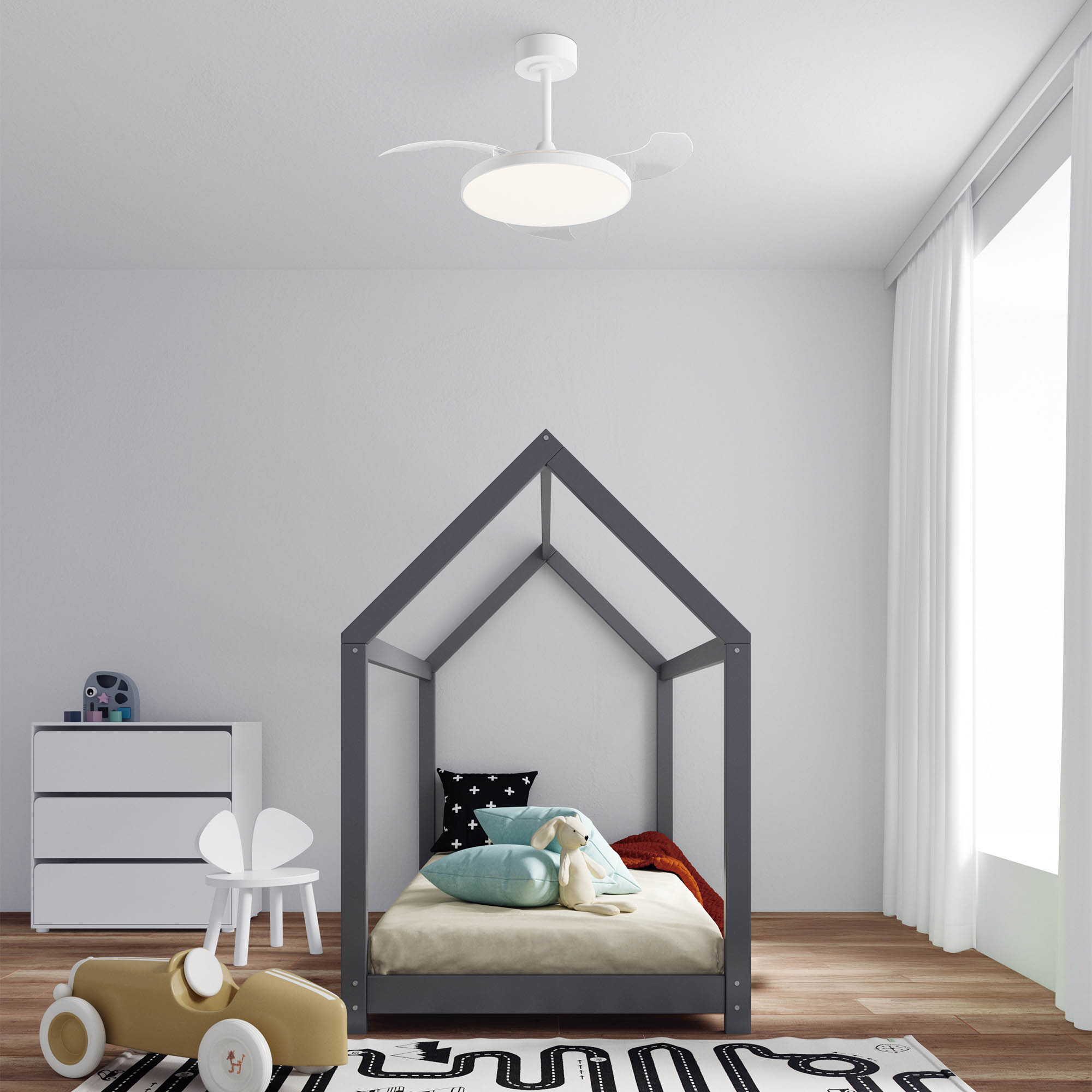 Люстра-вентилятор SLIM FAN mini