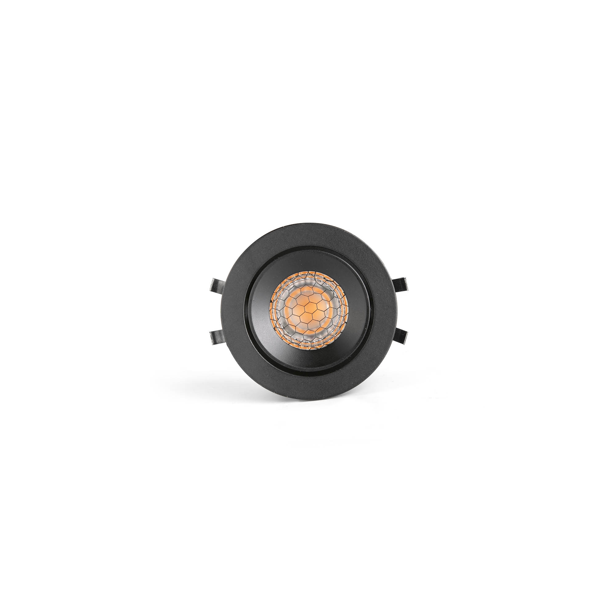KIVI Встраиваемый светильник ORIENTABLE черный 5W 2700K 36° IP44