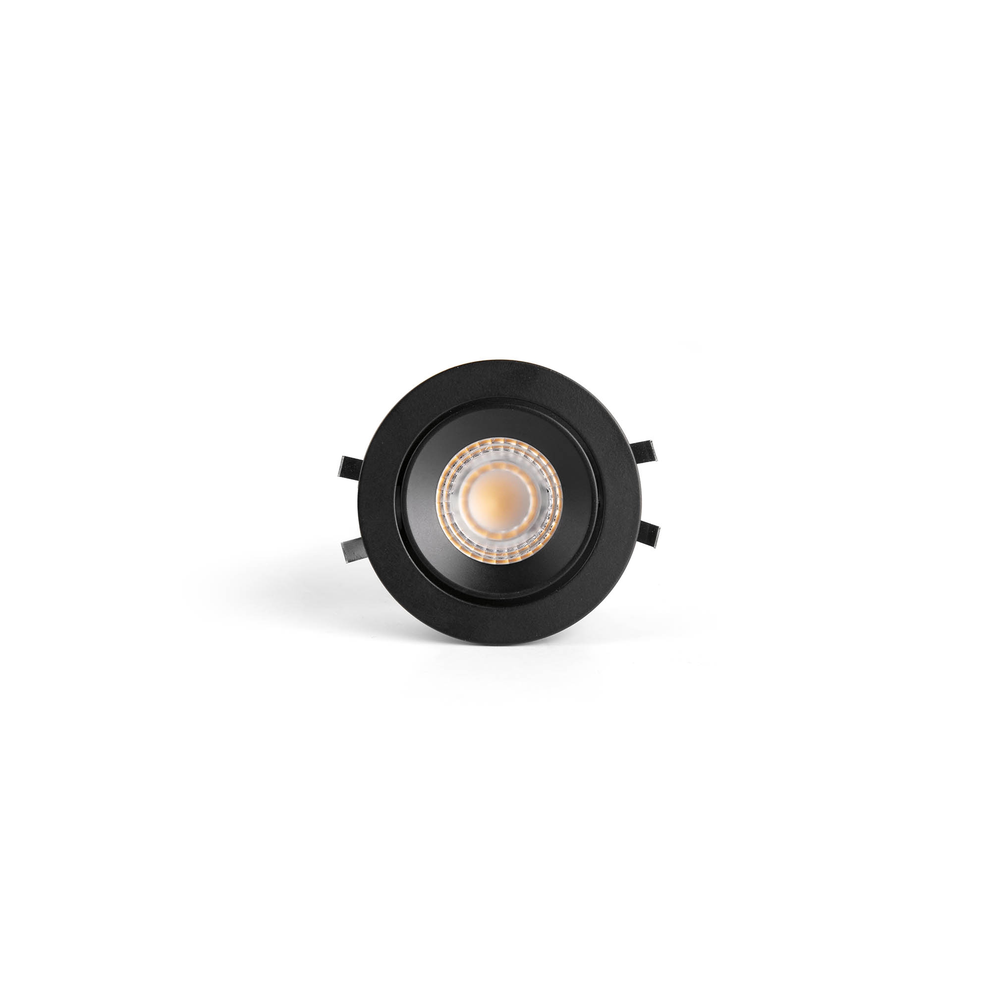 KIVI Встраиваемый светильник ORIENTABLE черный 7W 2700K 36° IP44