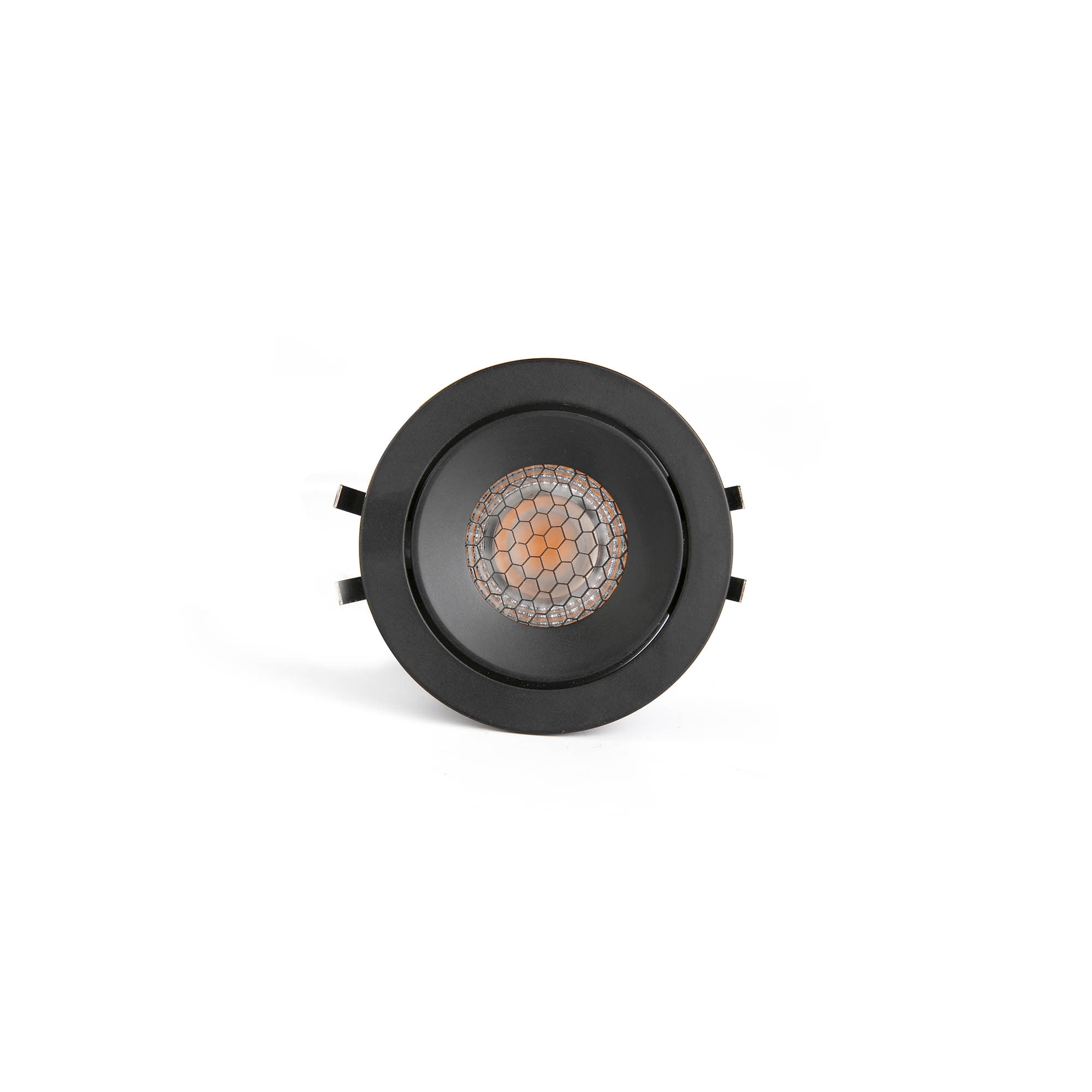 KIVI Встраиваемый светильник ORIENTABLE черный 7W 3000K 36° IP44