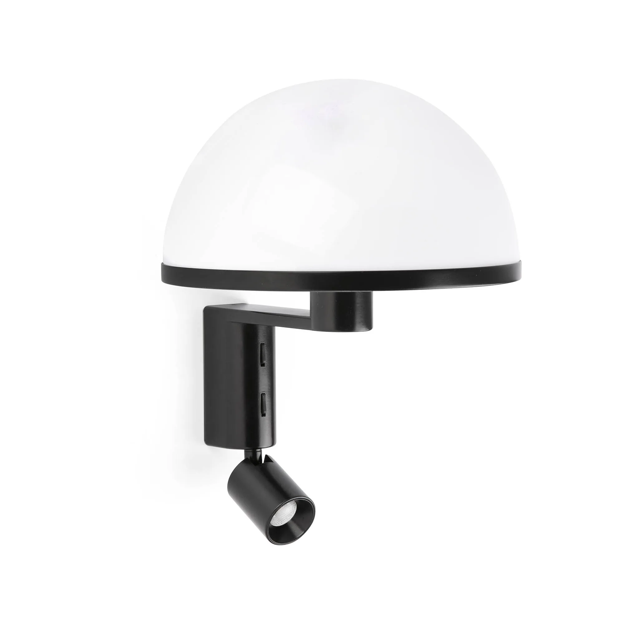 Настенный светильник DOME черный 1xE27 3W 2700K