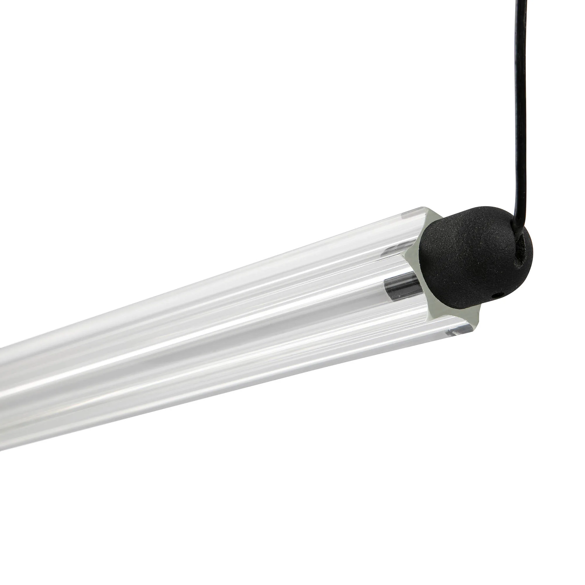 Подвесной светильник LUMINA 600 1L COLGANTE HORIZ черный LED 12W 2700K