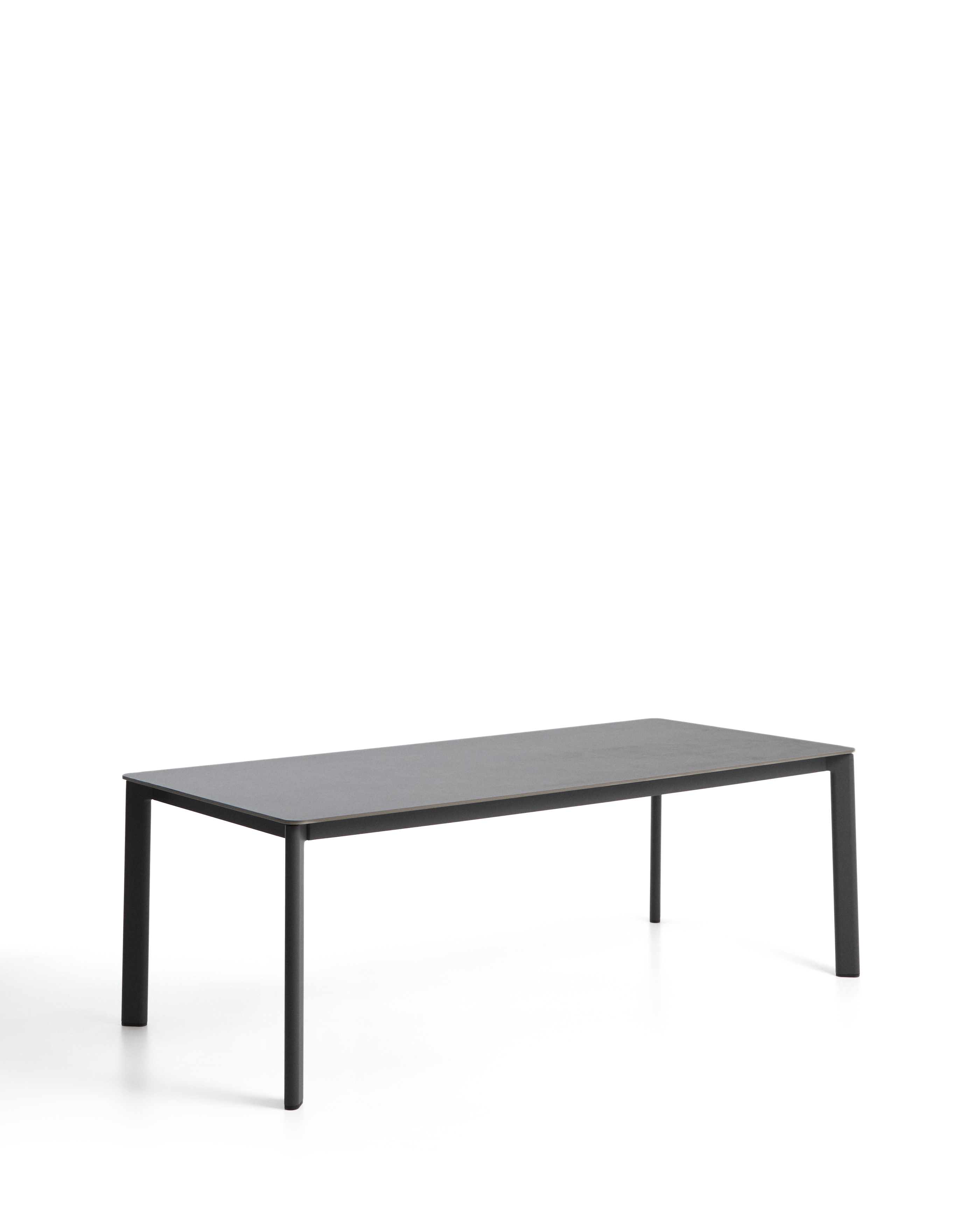 Уличный стол Anafi с графитовой столешницей из спеченного камня, 220 x 100 см