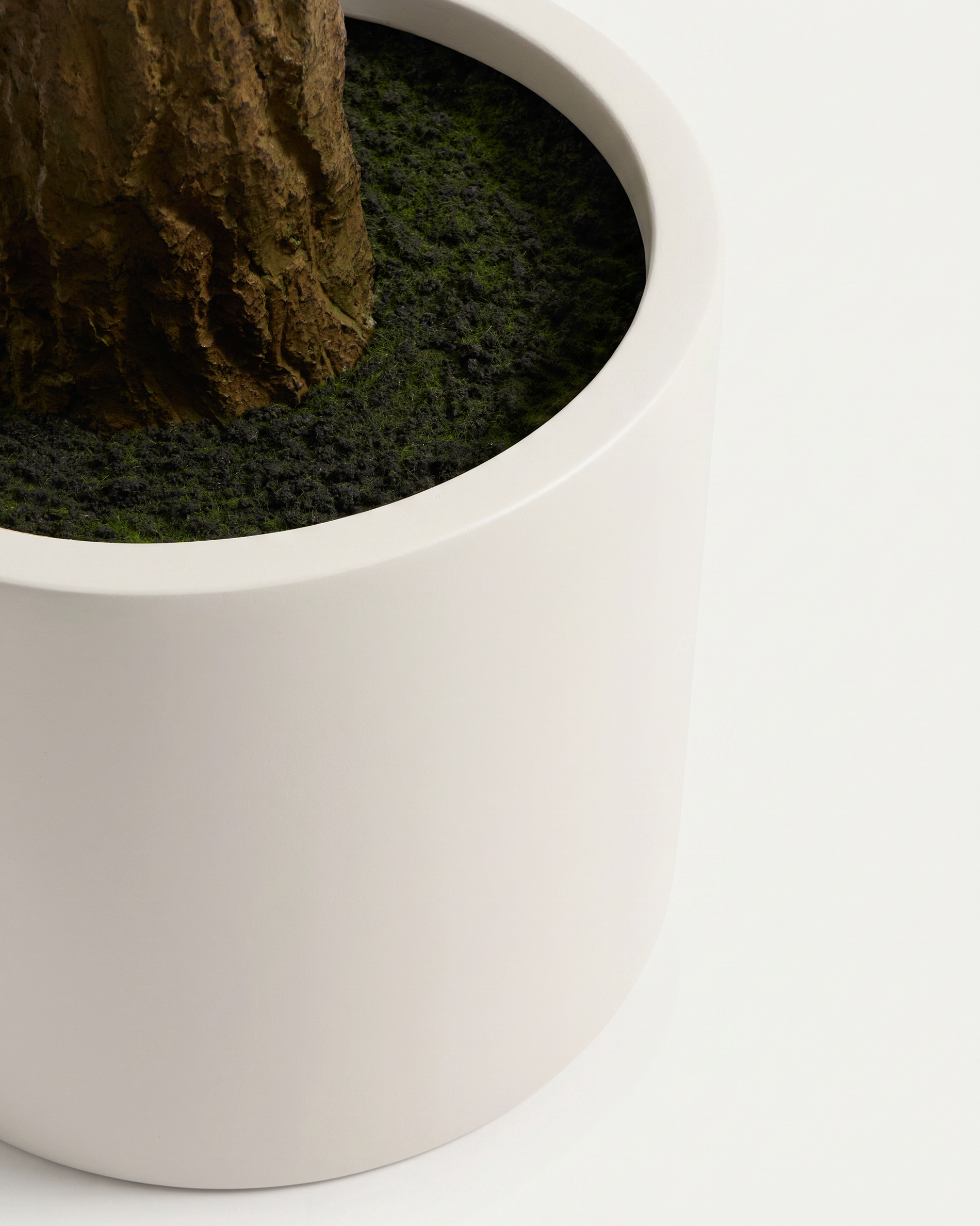 Искусственное дерево Artificial Olive в белом горшке, 210 см