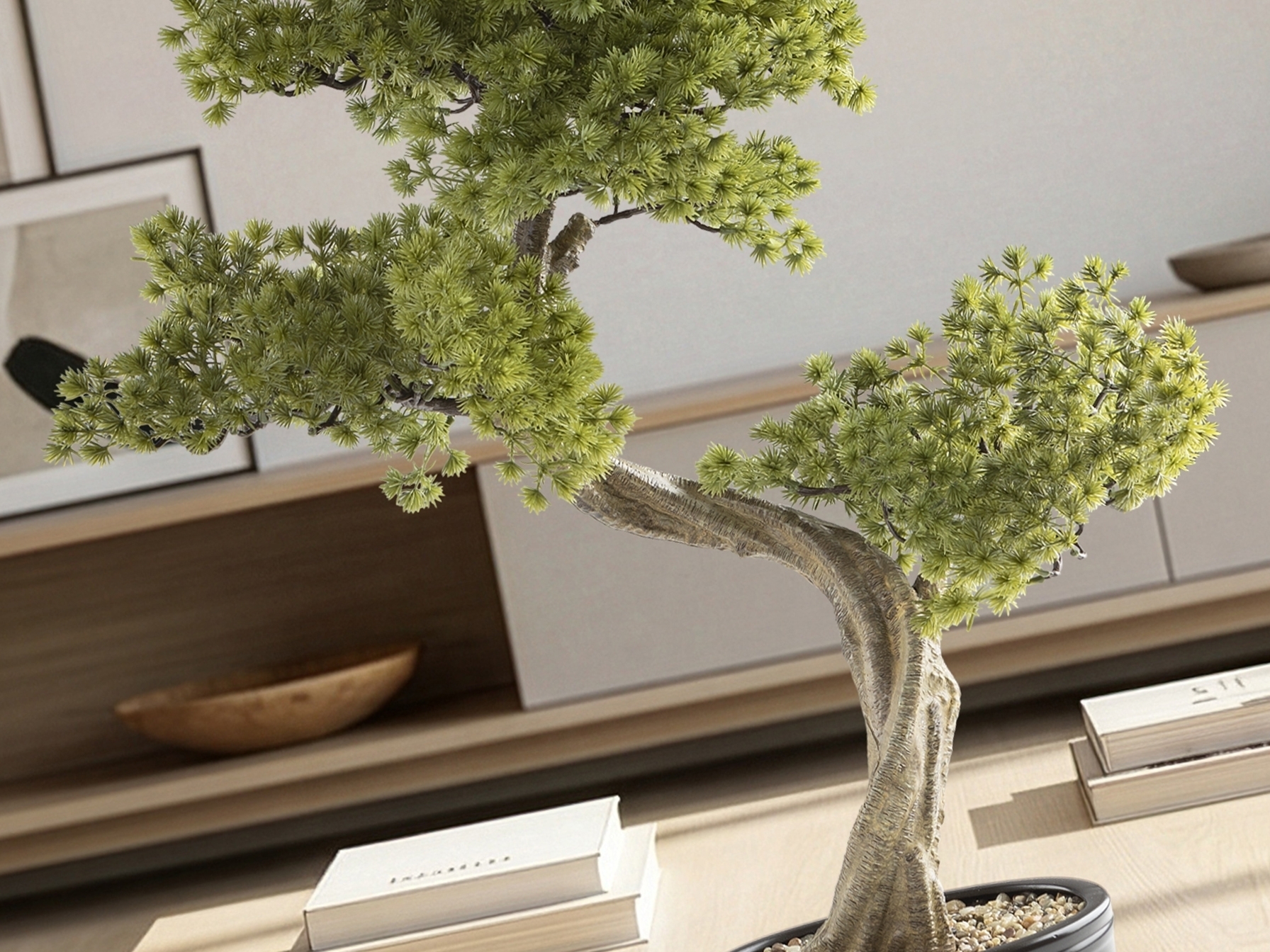 Bankan II bonsai 49cm Искусственное растение