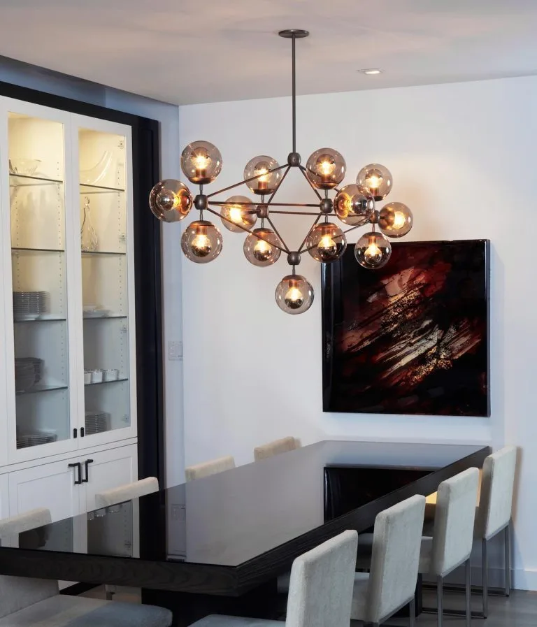 Люстра Modo Chandelier 15 Globes Black