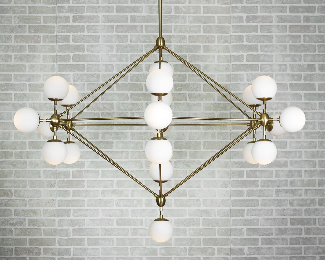 Люстра Modo Chandelier 21 Globes подвесная