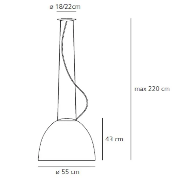 Люстра Nur Gloss D36 подвесная