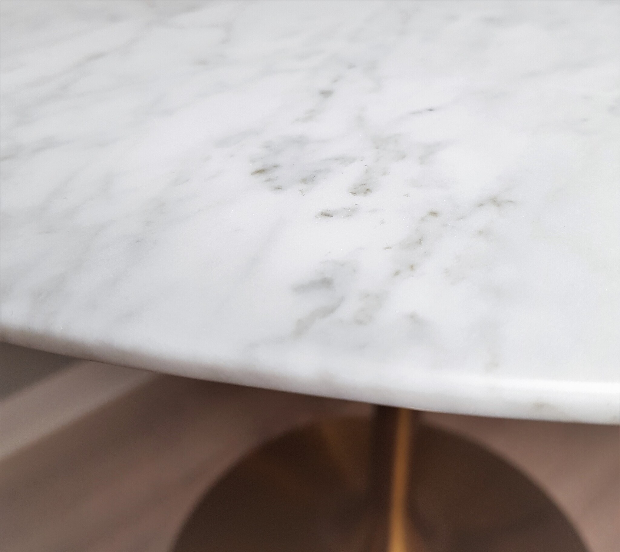 Стол Tulip Marble Brass