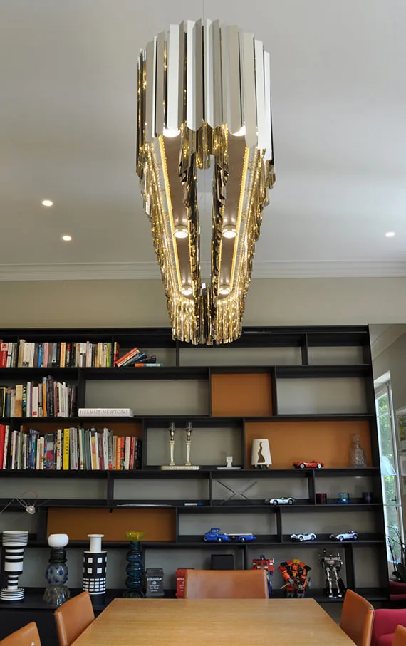 Люстра Facet 7090B-16P подвесная
