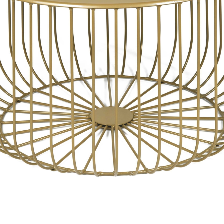 Кофейный столик Flat cage диаметр 65