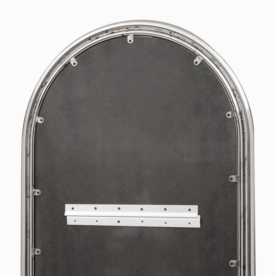 Настенное зеркало Ian long 79x191 — никель