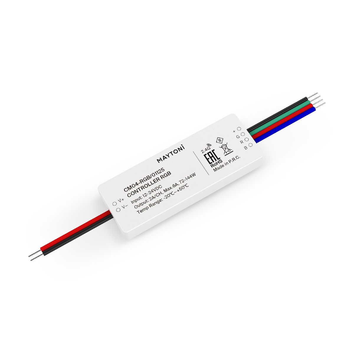 Контроллер Led strip 72Вт DC12/24В 6А IP20 01125