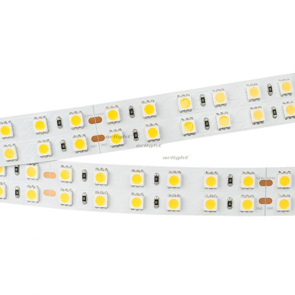 Светодиодная лента RT 2-5000 24V Warm2700 2x2 (5060, 720 LED, LUX) 012443