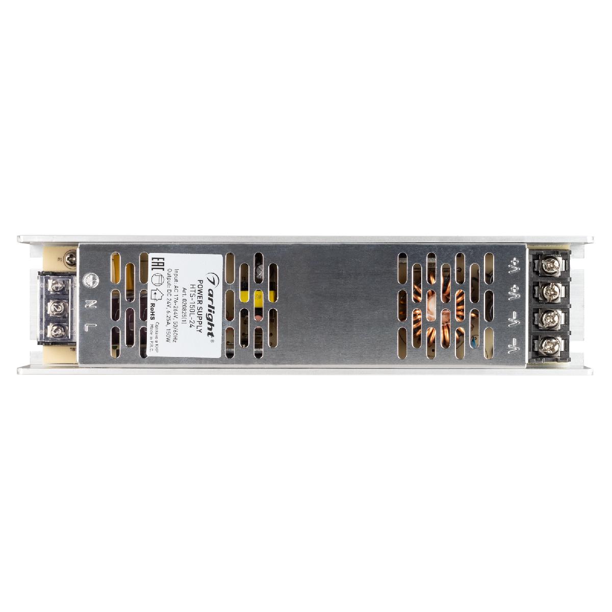 Блок питания HTS-150L-24 (24V, 6.25A, 150W) 020825(1)