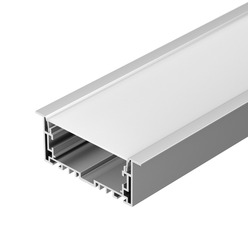 Алюминиевый профиль с экраном S2-Linia94-F-2500 Anod+Opal 021178(1)