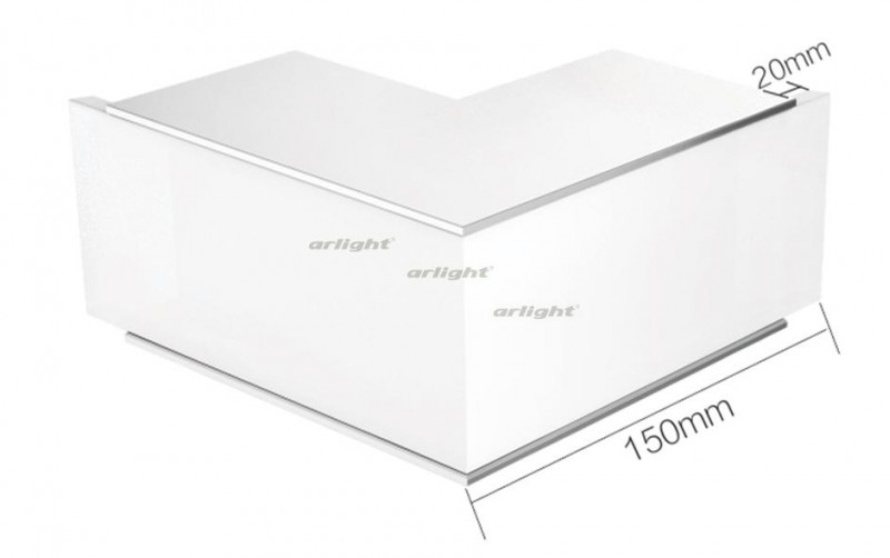 Угол S2-LINE-10570-L90W внешний 021269