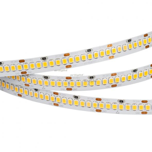 Светодиодная лента RT 2-5000 24V White6000 10mm (2835, 252 LED/m, LUX) 022648