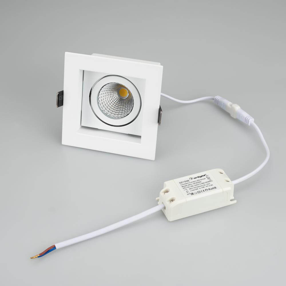 Встраиваемый светильник CL-KARDAN-S102x102-9W Warm 024137