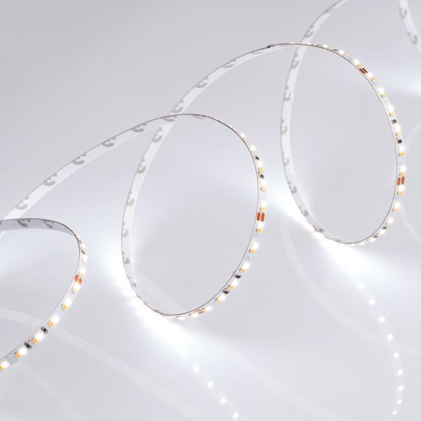 Светодиодная лента Microled-M240-4.5mm 24V White-CDW (9.6 W/m, IP20, 2216, 5m) 024506(2)
