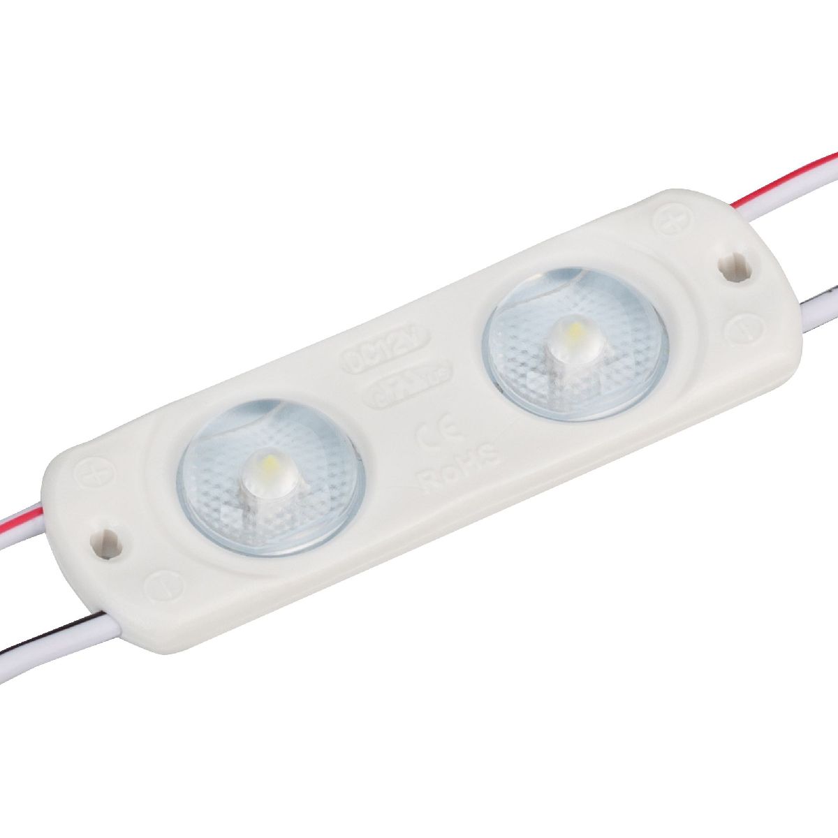 Модуль герметичный CRAFT-2835-2-12V White 170deg (56х17,5mm, 0.8W, IP65) 024838(1)