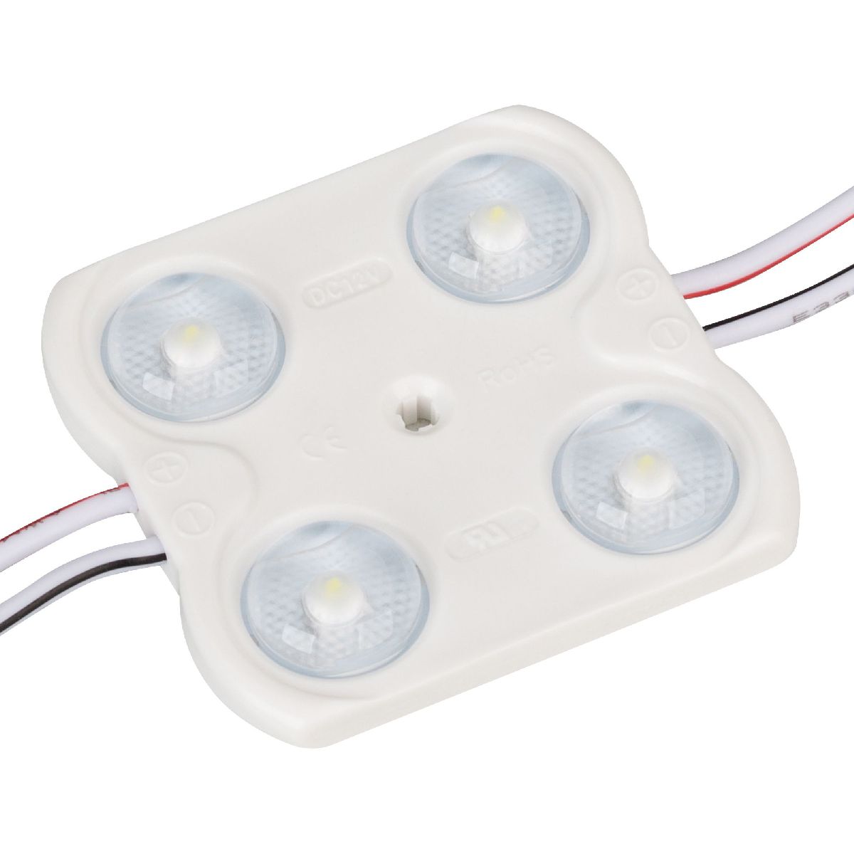 Модуль герметичный CRAFT-2835-4-12V White 170deg (45x43mm, 1.6W, IP65) 024840(1)
