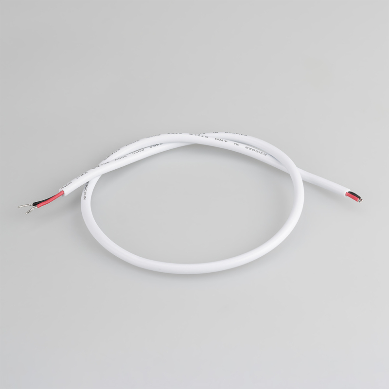 Провод питания ARL-Moonlight-20AWG-2W-D4.5-CU-500 White 025548