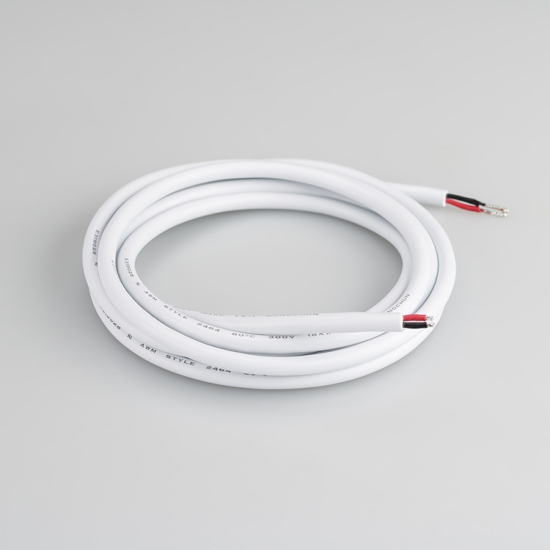 Провод питания ARL-Moonlight-20AWG-2W-D4.5-CU-2000 White 025549