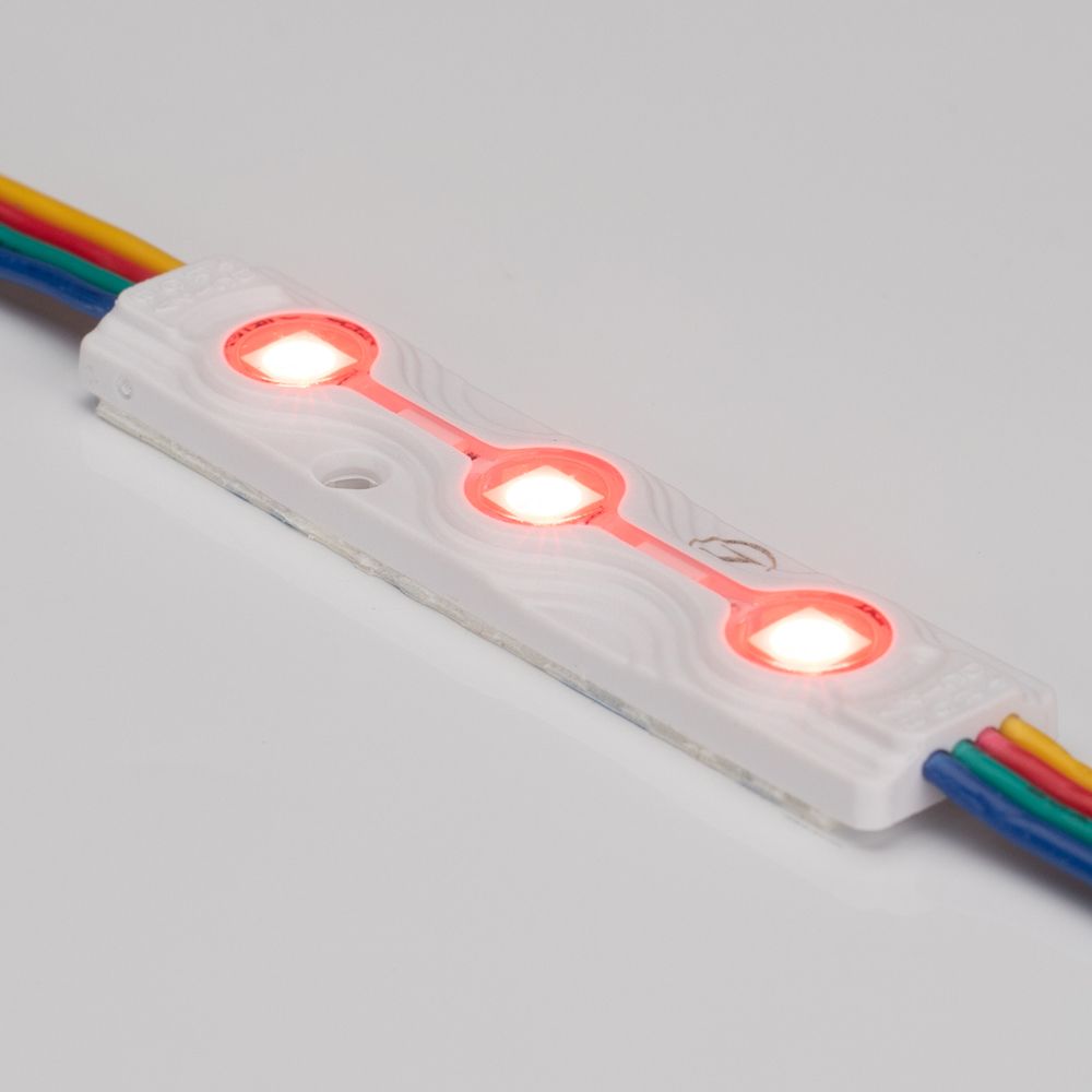 Модуль герметичный ARL-ORION-R07-12V RGB (5050, 3 LED) 026540