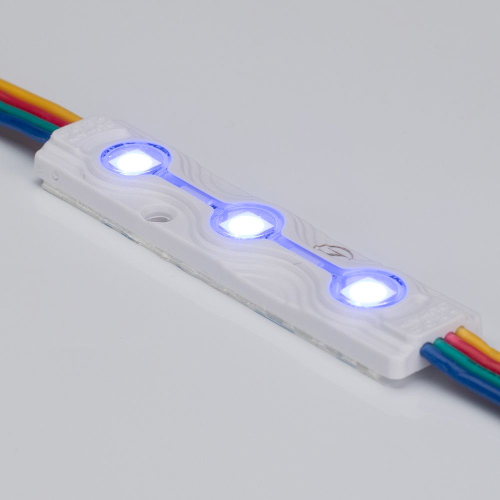 Модуль герметичный ARL-ORION-R07-12V RGB (5050, 3 LED) 026540