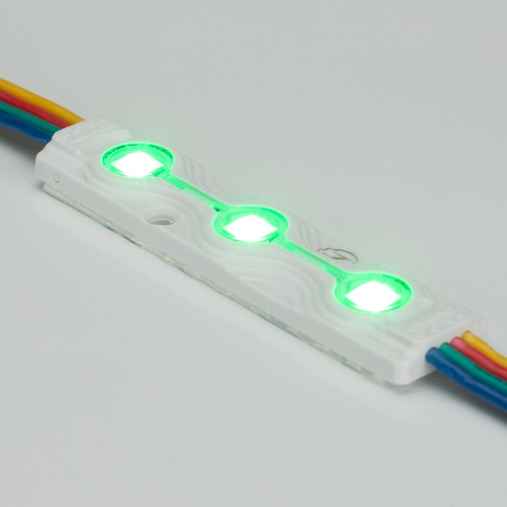 Модуль герметичный ARL-ORION-R07-12V RGB (5050, 3 LED) 026540