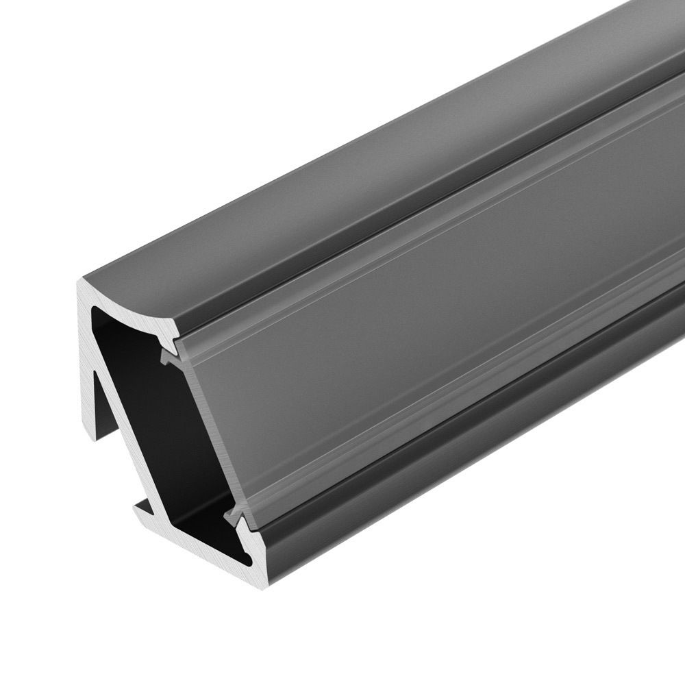 Алюминиевый профиль ALM-V60-2020 ANOD Black 026694(1)