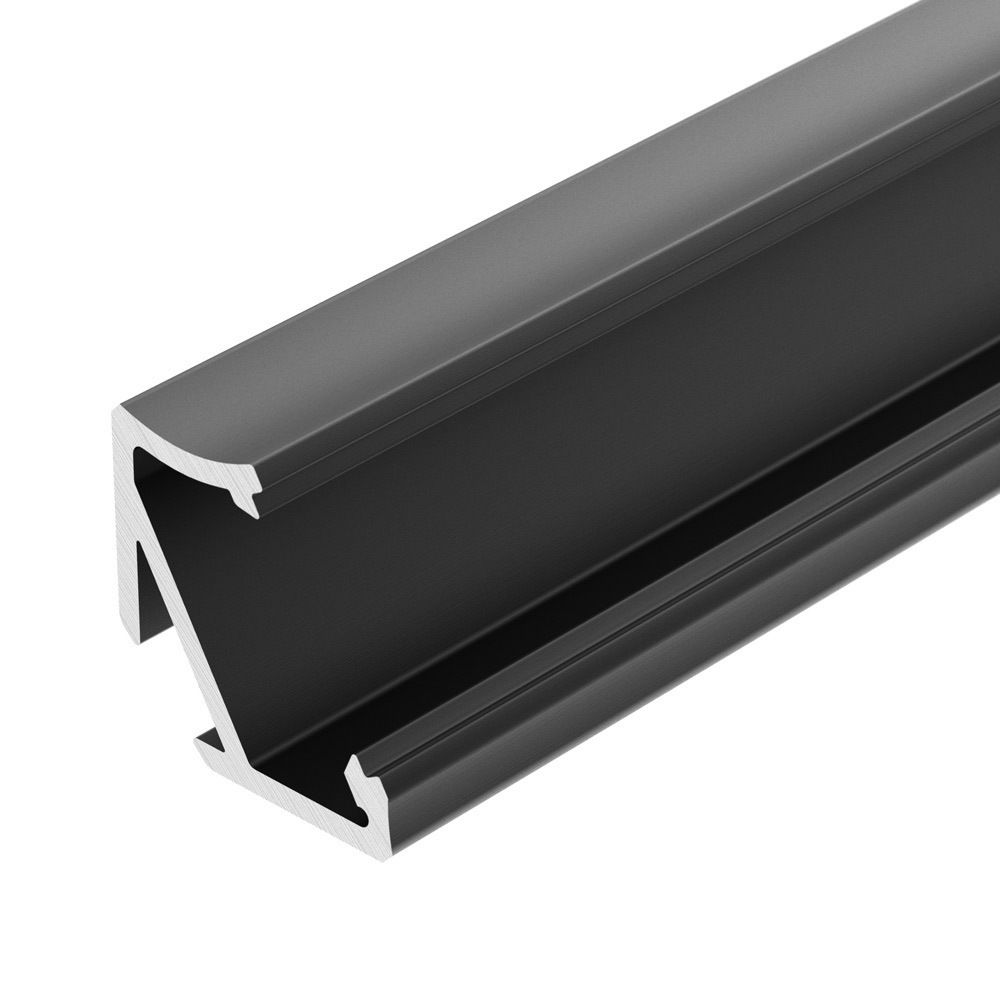 Алюминиевый профиль ALM-V60-2020 ANOD Black 026694(1)
