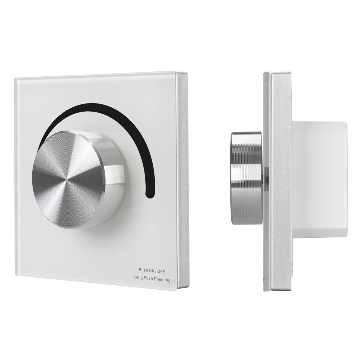 Роторная панель SMART-TRIAC-601-31-DIM-IN White (230V, 1.5A, 2.4G) (IARL, IP20 Пластик) 027115(1)