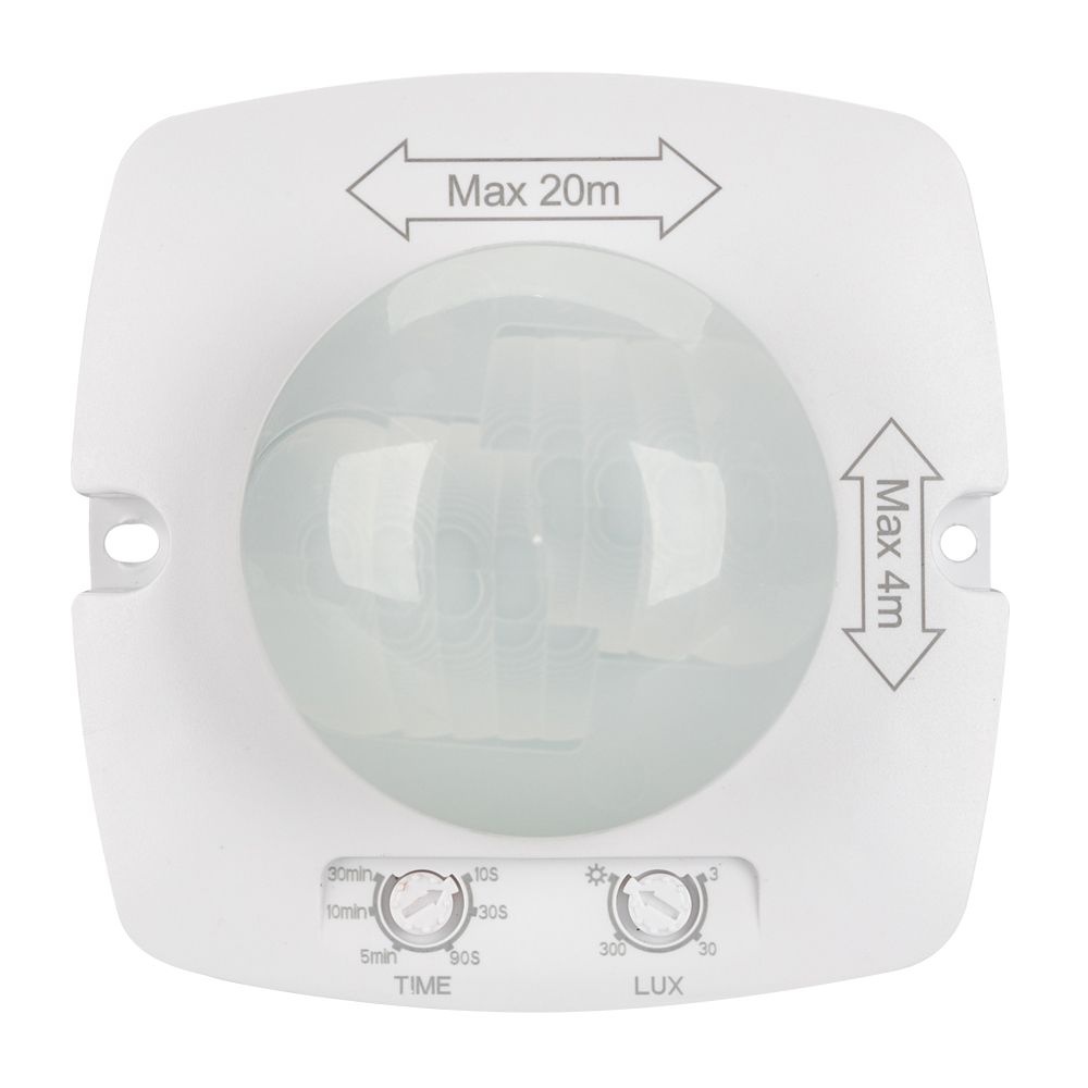 Датчик NAVE-PIR-UP-S102x102-500W-WH (230V, 2.17A, MULTI) 027872(1)